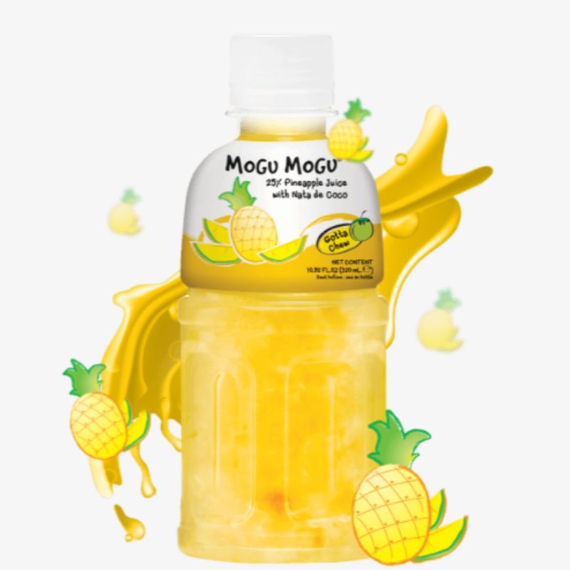 Mogu Mogu Piña CAJA 24 piezas de 320 ml c/u