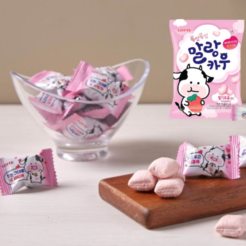 Malang Cow Strawberry CAJA 20 piezas de 79 g c/u
