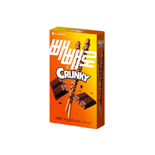Pepero Crunch CAJA 40 piezas de 37 g c/u