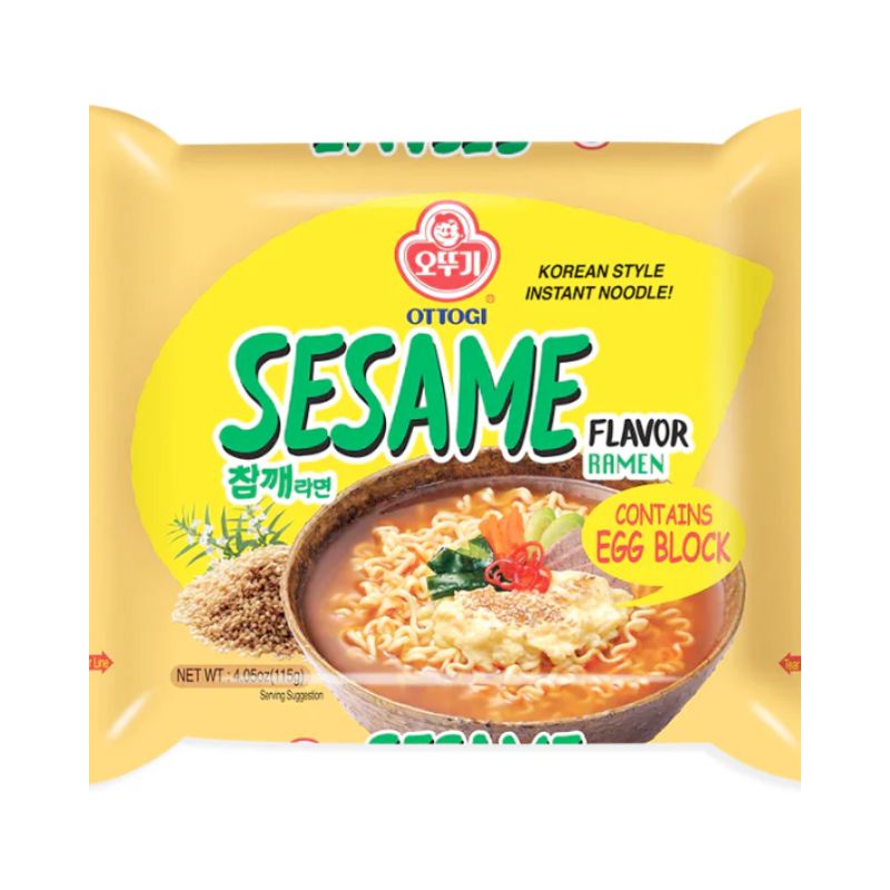 Ramen de Sésamo CAJA 8 paquetes con 5 piezas de 115 g c/u Total 40