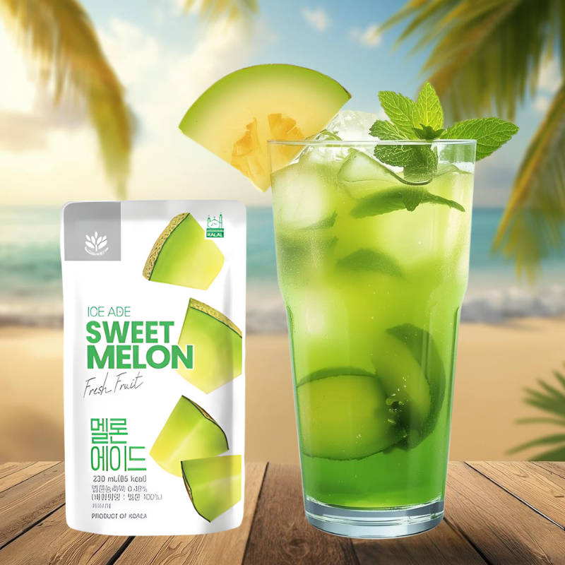 Ice Ade Sabor Melón Pack de 50 piezas de 230 ml c/u