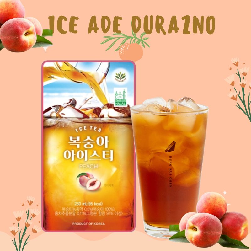 Ice Ade Durazno CAJA 50 piezas de 230 ml c/u