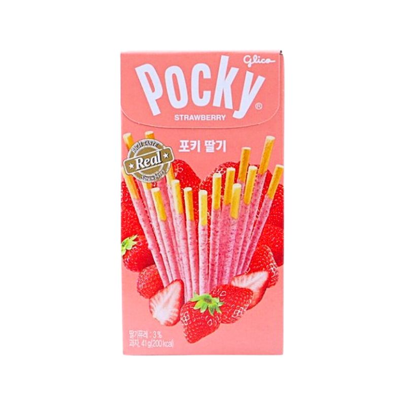 Pocky Fresa CAJA 40 piezas de 41 g c/u