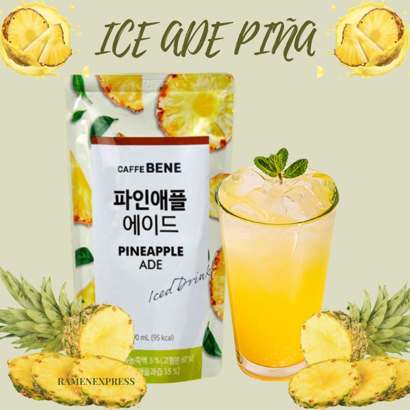 Ice Ade Piña CAJA 50 piezas de 190 ml c/u