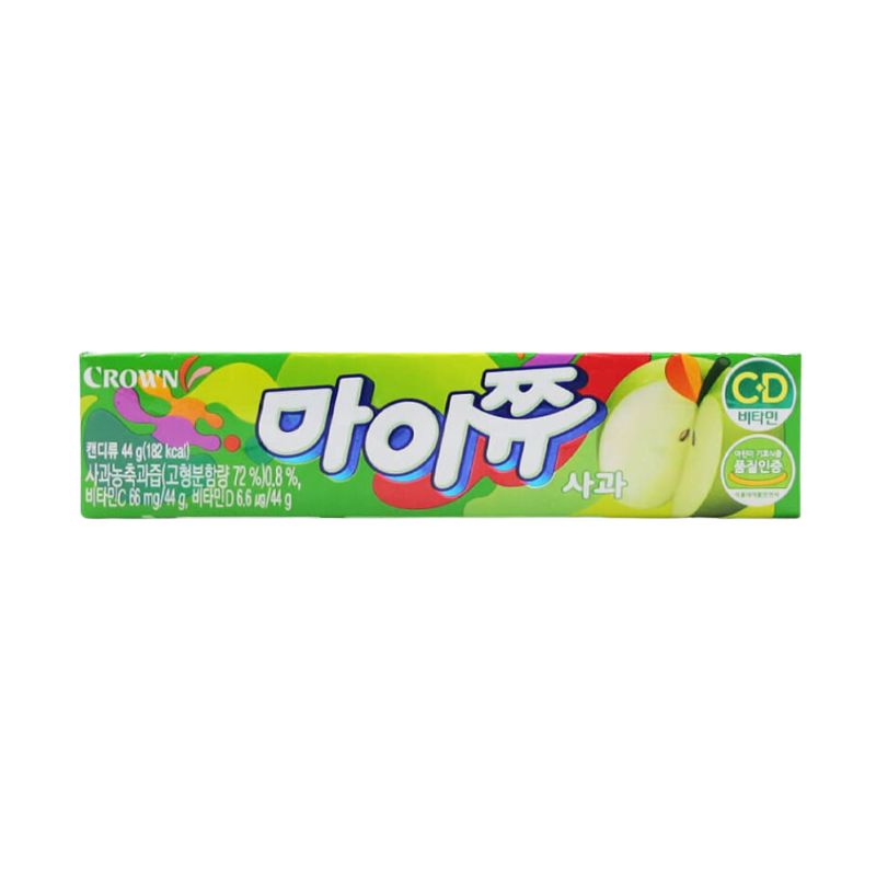 My Chew Manzana CAJA 8 paquetes con 15 piezas de 44 g c/u Total 120