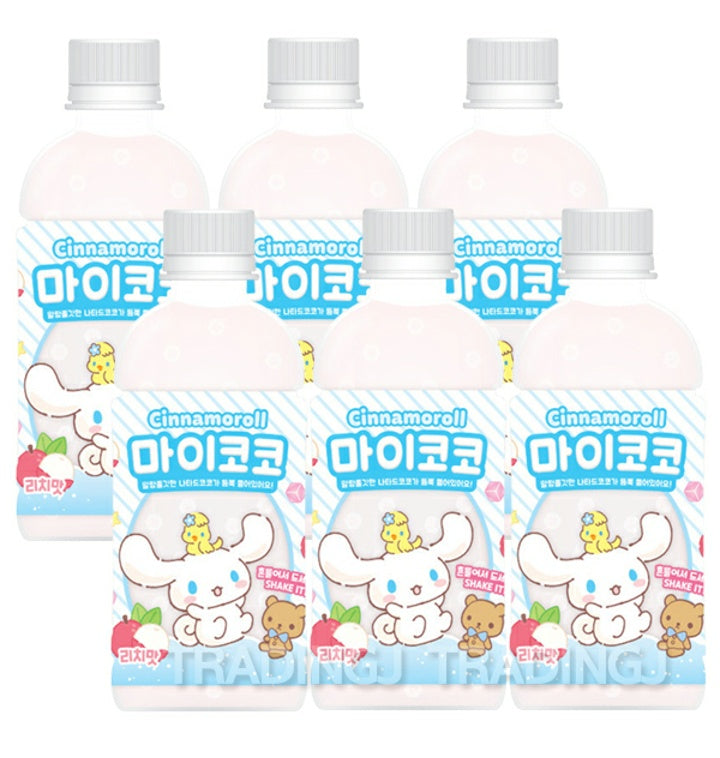 My coco Hello Kitty Cinnamon Lichi CAJA 24 piezas de 340 ml c/u