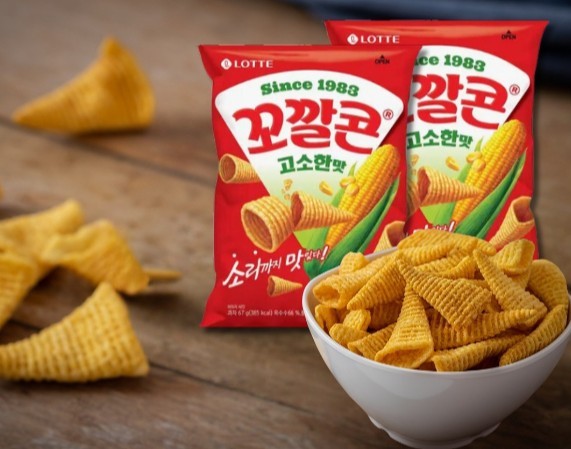 Lotte Kokkal Corn Original CAJA 20 piezas de 67 g c/u