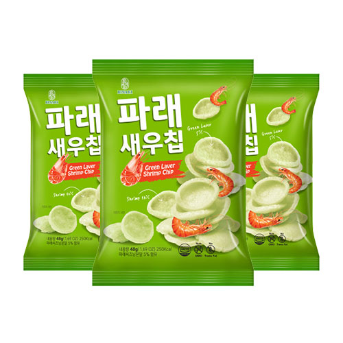Green Shrimp Chip CAJA 20 piezas de 48 g c/u