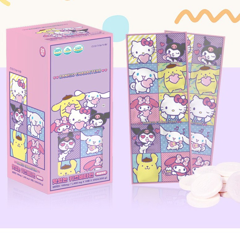 Sanrio Vitamin CAJA 32 paquetes con productos de 350 g c/u