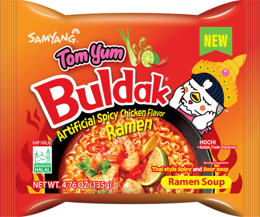 Buldak Tom Yum CAJA 40 piezas con 140 g c/u
