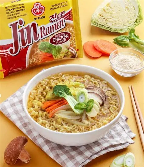 Jin Ramen Spicy CAJA 32 piezas de 120 g c/u