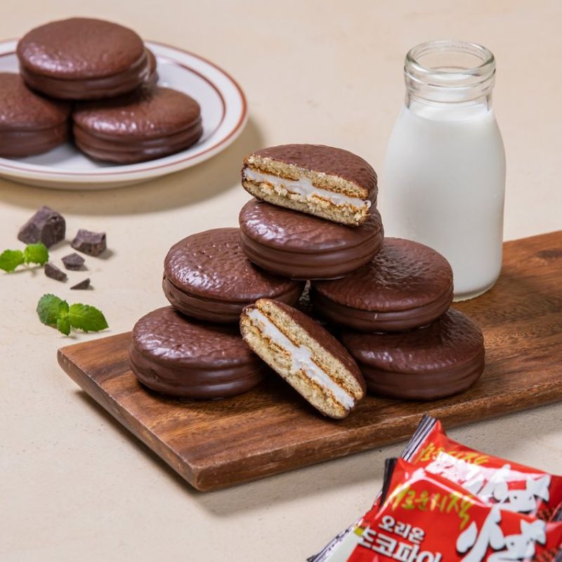 Choco Pie Original CAJA 8 paquetes con 12 piezas de 366 g c/u