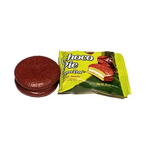 Choco Pie Té Verde CAJA 8 piezas de 336 g c/u