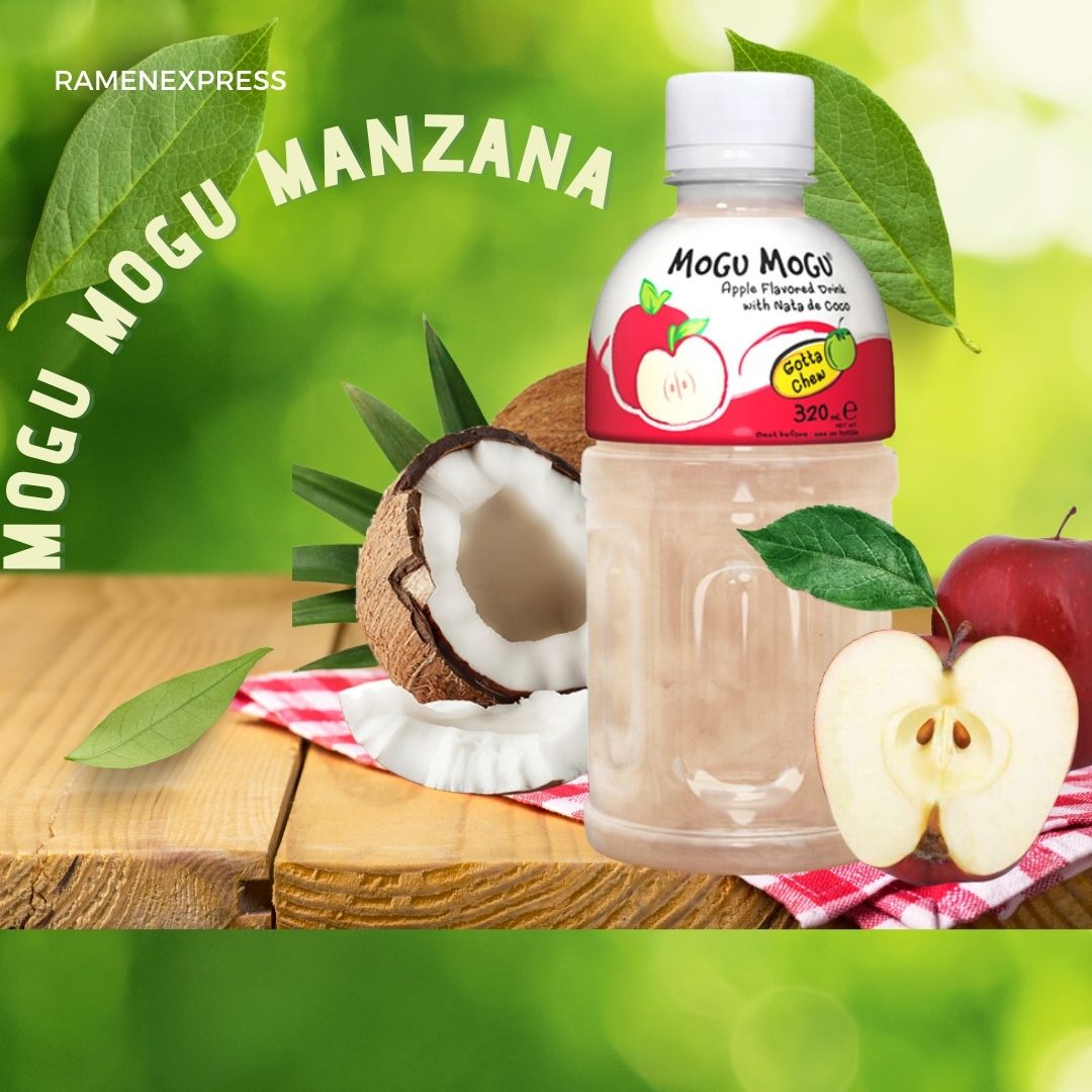 Mogu Mogu Manzana CAJA 24 piezas de 320 ml c/u