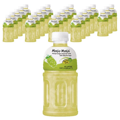 Mogu Mogu Uva Verde Shine Muscat CAJA 24 piezas de 320 ml c/u