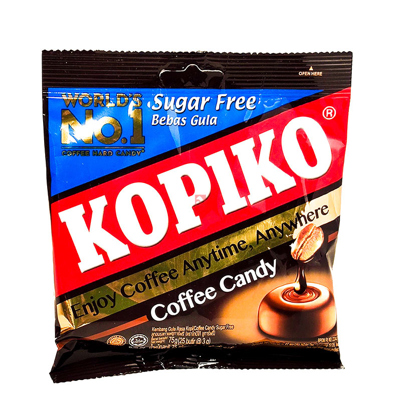 KOPIKO Blister Pack Sugar Free CAJA 12 paquetes con 12 piezas de 32 g c/u Total 144