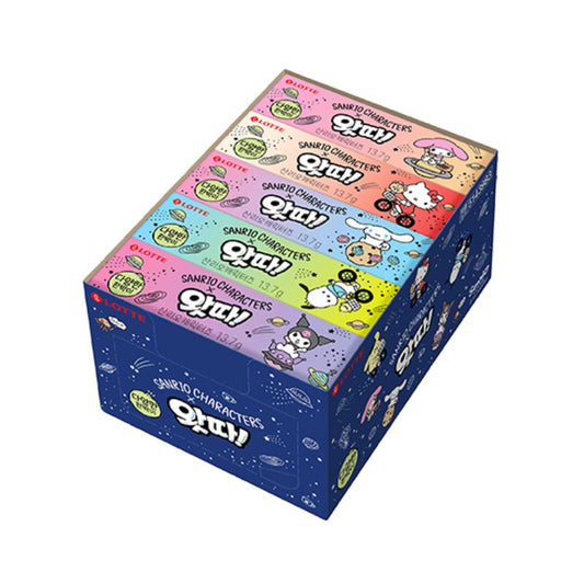 Whata Sanrio CAJA 9 paquetes de 25 piezas de 14 g c/u Total 225