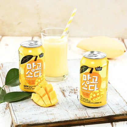 Sparkling Soda Mango CAJA 24 piezas de 350 ml c/u