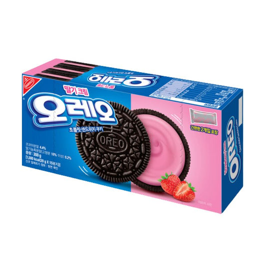 Oreo Strawberry Cream CAJA 24 piezas de 100 g c/u