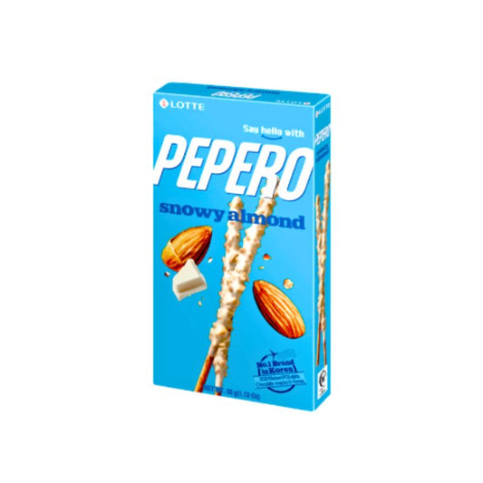Pepero Snowy Almond CAJA 40 piezas de 37 g c/u