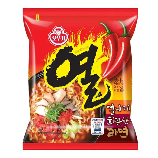 Yeul Ramen CAJA 5 paquetes con 8 piezas de 120 g c/u Total 40