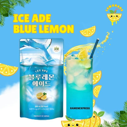Ice Ade Blue Lemon CAJA 50 piezas de 230 ml c/u
