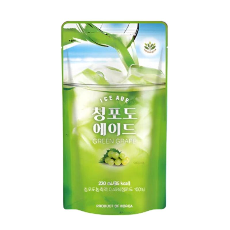 Ice Ade Uva Verde CAJA 50 piezas de 230 ml c/u