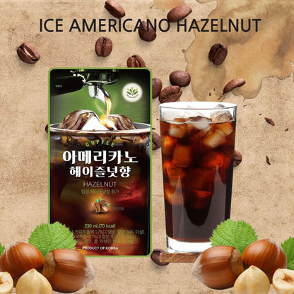Ice Americano Hazelnut CAJA 50 piezas de 230 ml c/u