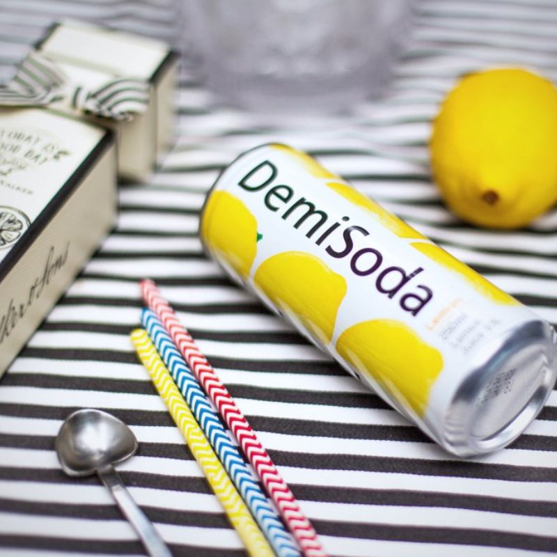 Demi Soda Lemon CAJA 30 piezas de 250 ml c/u