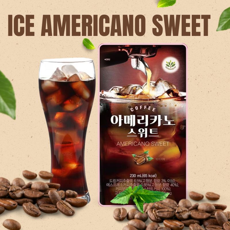 Ice Americano Sweet CAJA 50 piezas de 230 ml c/u