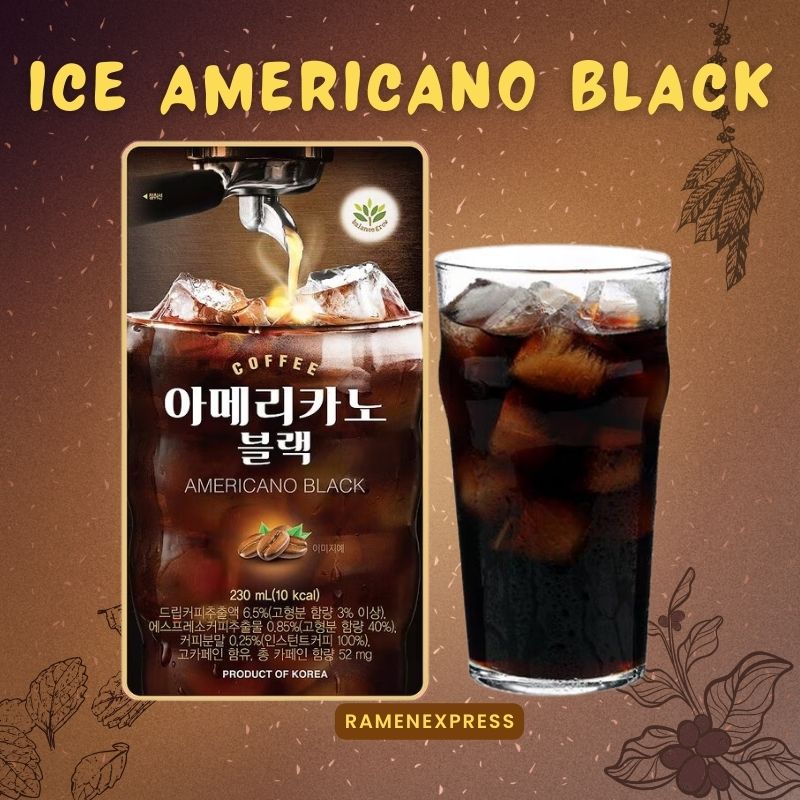Ice Americano Black CAJA 50 piezas de 230 ml c/u