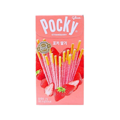 Pocky Fresa CAJA 40 piezas de 41 g c/u