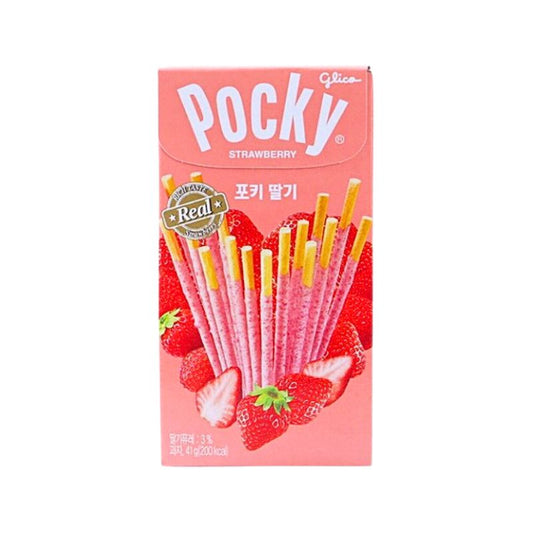 Pocky Fresa CAJA 40 piezas de 41 g c/u