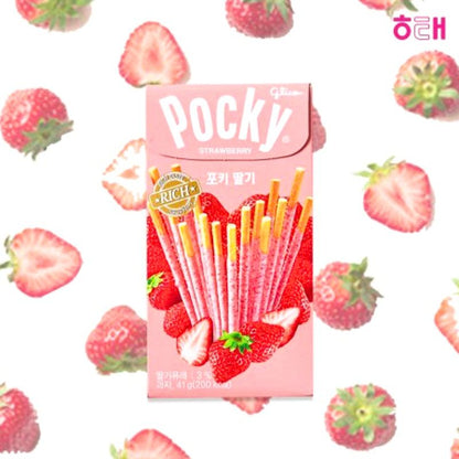 Pocky Fresa CAJA 40 piezas de 41 g c/u
