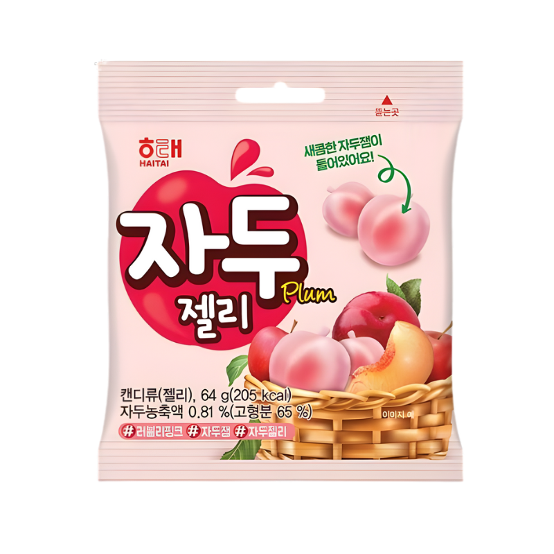 Heitei Jelly de ciruela CAJA 32 piezas de 64 g c/u