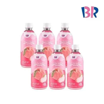 BR Peach Yogurt Water CAJA 24 piezas de 500 ml c/u