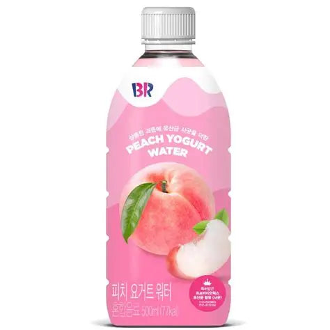 BR Peach Yogurt Water CAJA 24 piezas de 500 ml c/u