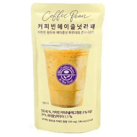 Coffe Bean Avellana Latte CAJA 40 piezas de 190 ml c/u