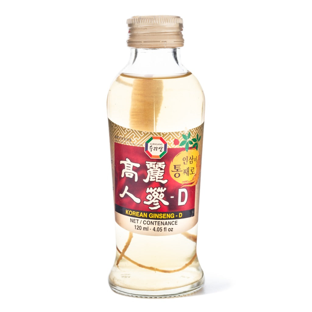 Té de Raíz de Ginseng CAJA 50 piezas de 120 ml c/u