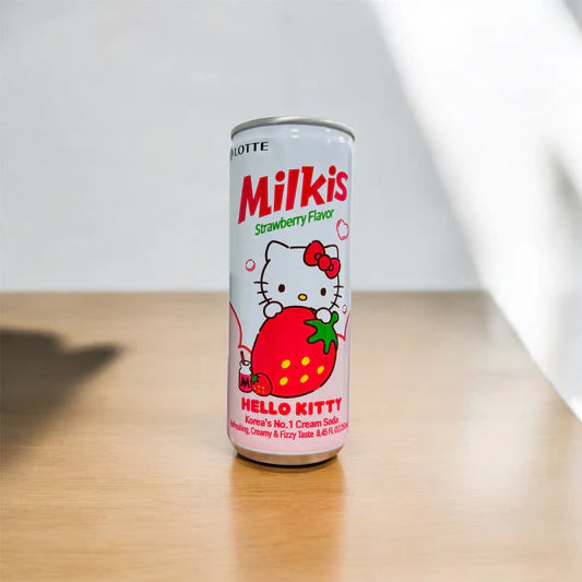 Milkis Fresa Sanrio Hello Kitty CAJA 30 piezas de 250 ml c/u