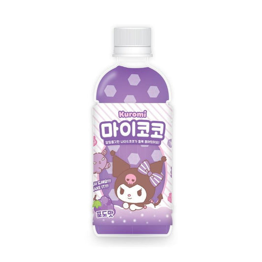 My coco Kuromi Uva CAJA 24 piezas de 340 ml c/u