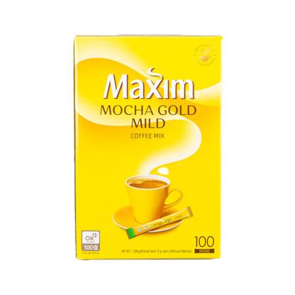 Maxim Mocha Gold CAJA con 8 paquetes de 100 piezas c/u Total 800