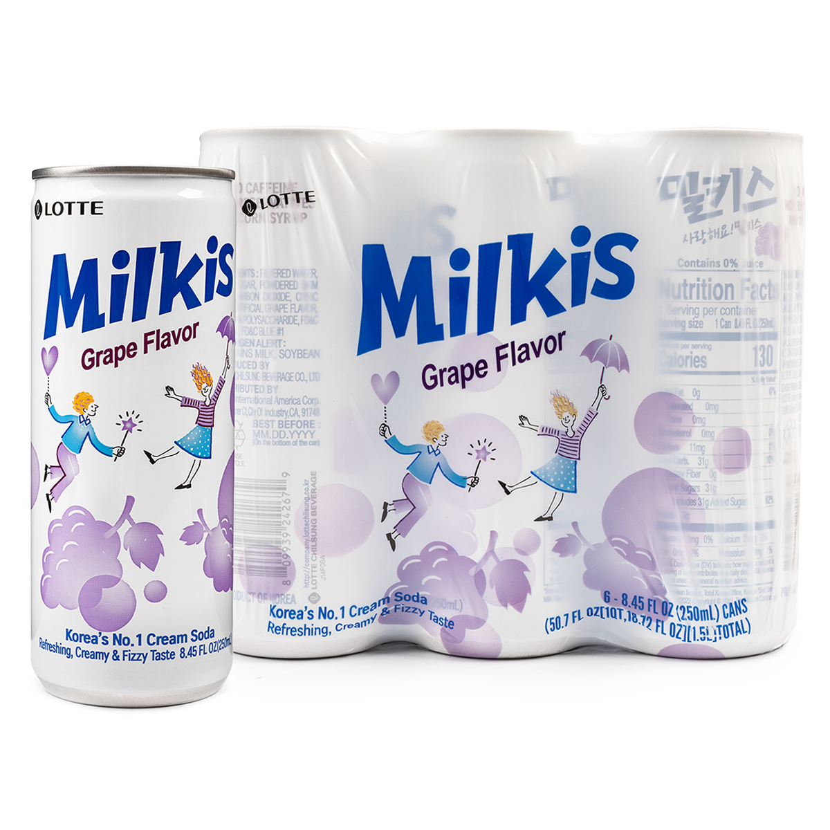 Milkis Uva CAJA 30 piezas de 250 ml c/u