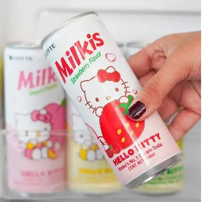 Milkis Fresa Sanrio Hello Kitty CAJA 30 piezas de 250 ml c/u