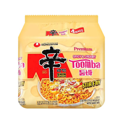 Shin Ramen Toomba Dulce Cremoso 16 piezas de 137 g c/u