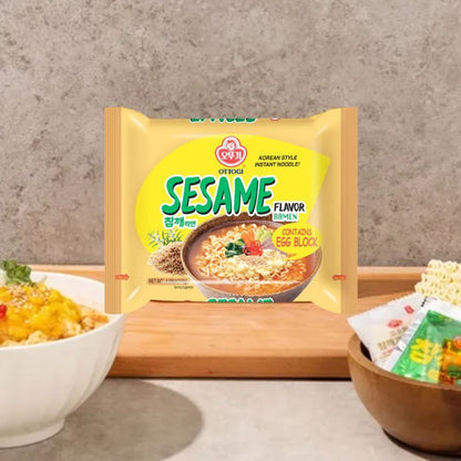 Ramen de Sésamo CAJA 8 paquetes con 5 piezas de 115 g c/u Total 40