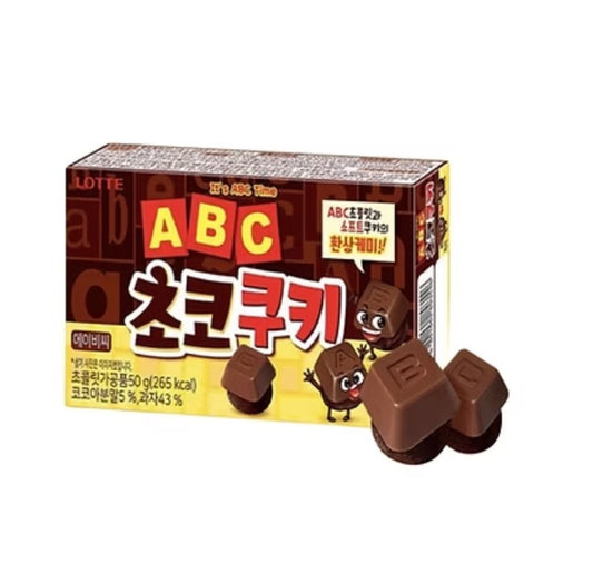 ABC Choco cookie CAJA 32 piezas de 50 g c/u
