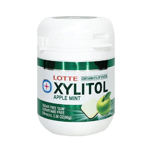 Xylitol Apple Mint Chicle CAJA 24 piezas de 100 g c/u