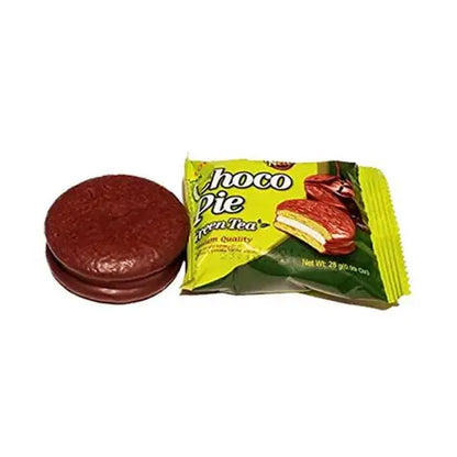 Choco Pie Té Verde CAJA 8 piezas de 336 g c/u
