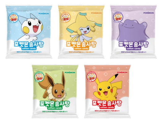 Cotton Candy Pokemon CAJA 72 piezas de 9 g c/u